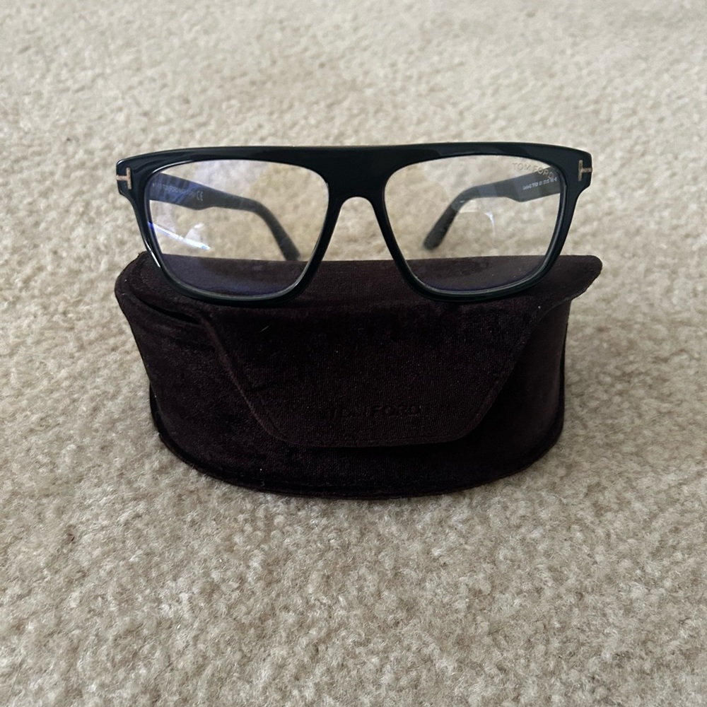 Tom Ford Black Eyeglasses Cecilio-02 0628